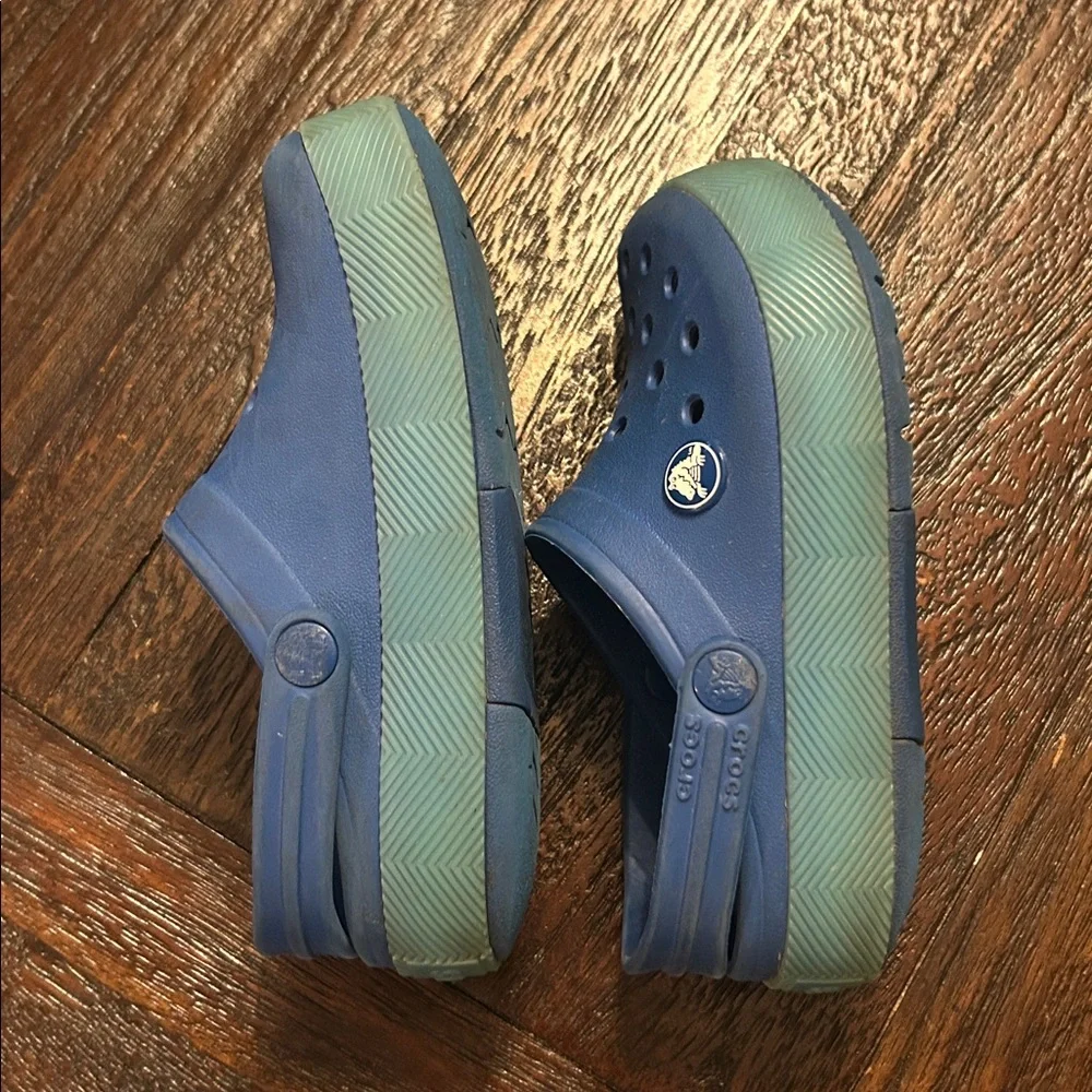 CROCS Kids Classic Blue Sandals